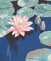 #346 ~ Casson - Untitled - Waterlilies