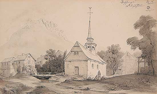 #232 ~ School - Heppingen [?] 25th Augot, 1845