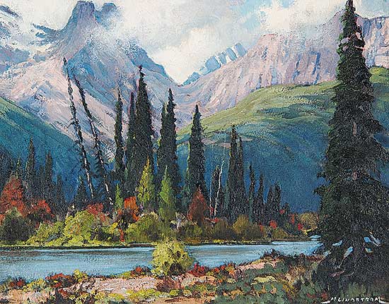 #456 ~ Lindstrom - Untitled - Rocky Mountain River