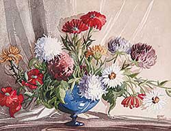 #42 ~ Hazard - Untitled - Bouquet of Mums and Daisies