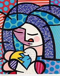 #211 ~ Britto - Mother and Child  #225/300