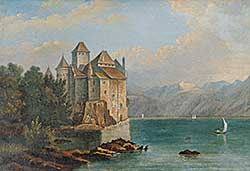 #597 ~ School - Untitled - Chateau Chion, Lake Geneva