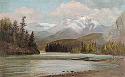 #10 ~ Bell-Smith - The Confluence of the Bow and Spray Rivers, Banff