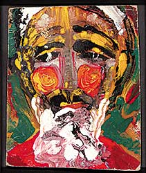 #309 ~ Kiyooka - Untitled - Portrait of a Bearded Man