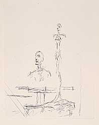 #466 ~ Giacometti - The Search  [from a cancelled plate]