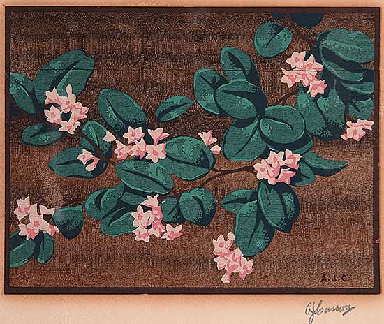 #430 ~ Casson - Untitled - Pink Blossoms
