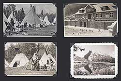 #402 ~ Aked - Photograph and Memorabilia Album of A Grand Tour Out West
