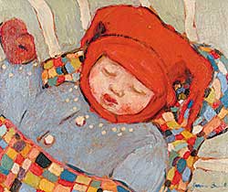 #423 ~ Brunelle - Sleeping Baby