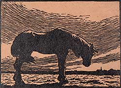 #447 ~ Duguay - Untitled - Autumn Wind or The Old Horse