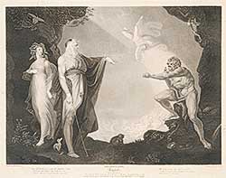 #464 ~ Fussli - The Tempest, Act I, Scene II, The Enchanted Island: Before the Cell of Prospero