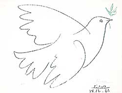 #573 ~ Picasso - The Dove  #67/200
