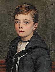 #217 ~ Kennedy - Untitled - Portrait of a Young Boy