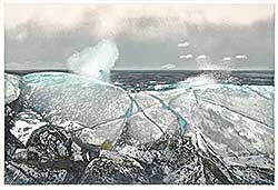 #406 ~ Bartram - March Ice #2 Nova Scotia  #50/50