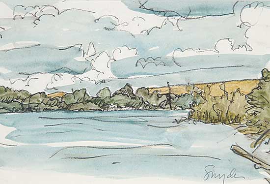 #518 ~ Snyder - Untitled - Prairie Lake
