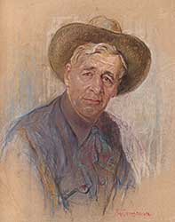 #31 ~ de Grandmaison - Portrait of Guy Weadick, Founder of Calgary Stampede