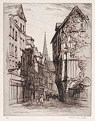 #503 ~ Armington - La Rue St. Romain a Rouen  #11/100