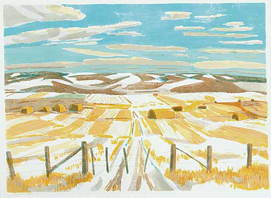 #603 ~ Snow - Prairie Fields  #13/50