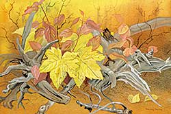 #12 ~ Brown - Untitled - Forest Floor in Autumn