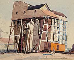 #94 ~ Petley-Jones - Old Grain Elevator, Oct. 27, 1931