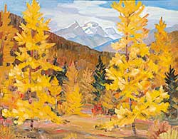 #19 ~ Brown - Untitled - Autumn in the Mountains