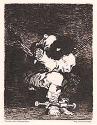 #19 ~ Goya Lucientes - Untitled - Le Prisonnier