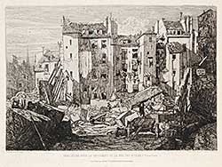 #28 ~ Lalanne - Demolitions Pour Le percement de La Rue des Ecoles [Vieux Paris.]