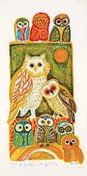 #6 ~ Bledsoe - A Parliament of Owls  #206/300