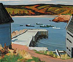 #873 ~ Law - Neil's Harbour - Cape Breton - Nova Scotia [Before the Disastrous Storm 24/25 October 1983]