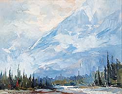 #31 ~ de Grandmaison - Storm Cloud Over the Rockies