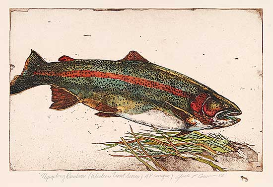 #35 ~ Cowin - Nymphing Rainbow [Western Trout Series]  #A.P.