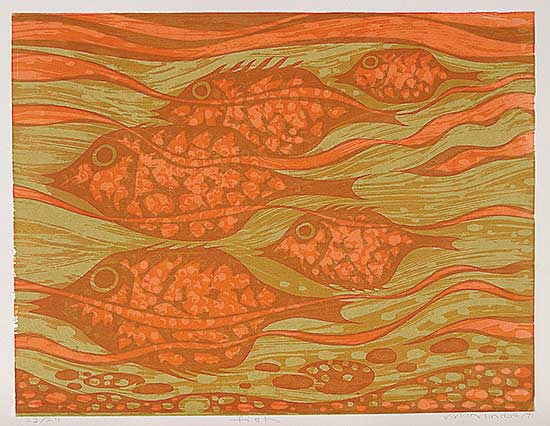 #141 ~ Lindoe - Fish  [orange]  #23/24