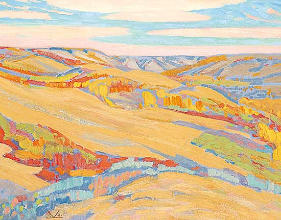 #47 ~ Kerr - Boggy Creek Valley, Autumn [near the Qu'Appelle Valley]