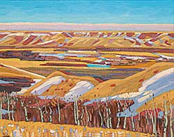 #48 ~ Kerr - Spring Thaw, Qu'Appelle Valley [Sask. 1971]