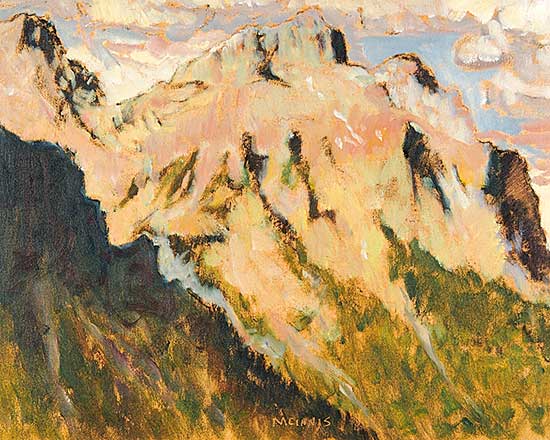 #480 ~ McInnis - Mountains at Canmore