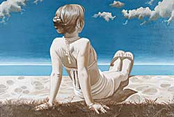 #462 ~ Kreyes - Girl on the Beach No. 2