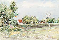 #502 ~ Petley-Jones - Windmill at Wimbleton
