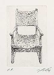 #106 ~ School - Untitled - Chair  #A.P.