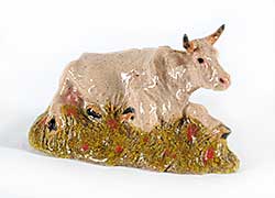 #41.1 ~ Fafard - Untitled - Lounging Cow