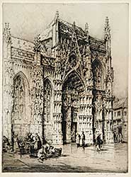 #602 ~ Affleck - St. Chapelle at Boulevard du Palas, Paris