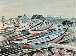 #749 ~ Pepper - Fishing Boats, St. Piere et Miquelon