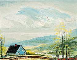#760 ~ Purcell - Spring Ploughing on the La Have River, N.S.