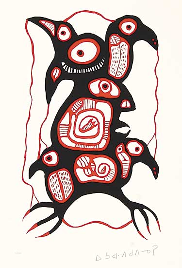 #368 ~ Morrisseau - Totem Number Two  #31/50