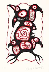 #368 ~ Morrisseau - Totem Number Two  #31/50