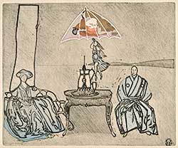 #517 ~ Sawai - Samurai and Mrs. Gainsborough - Artist's Proof