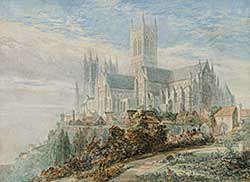 #521 ~ Buckler - Lincoln Cathedral from the S.E.