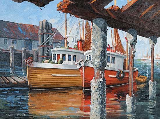 #729 ~ Evans - Untitled - Tugs Harbour
