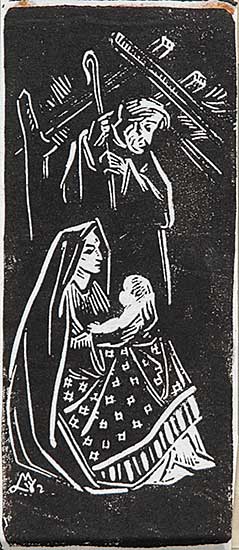 #259 ~ Mol - A Christmas Card - Jesus, Mary and Joseph