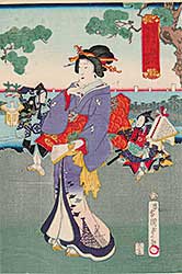 #66 ~ Kunisada - Untitled - Gifts for Geisha
