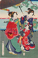 #67 ~ Kunisada - Untitled - Ladies Afternoon