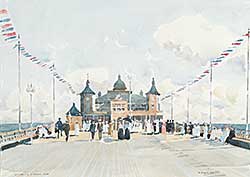 #38 ~ Burgess - Britannia Pier, Yarmouth 1909